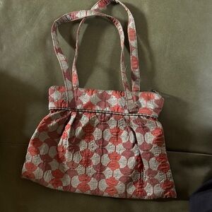 Maruca Elegant Red, Burgundy and Gray Women's Shoulder Bag